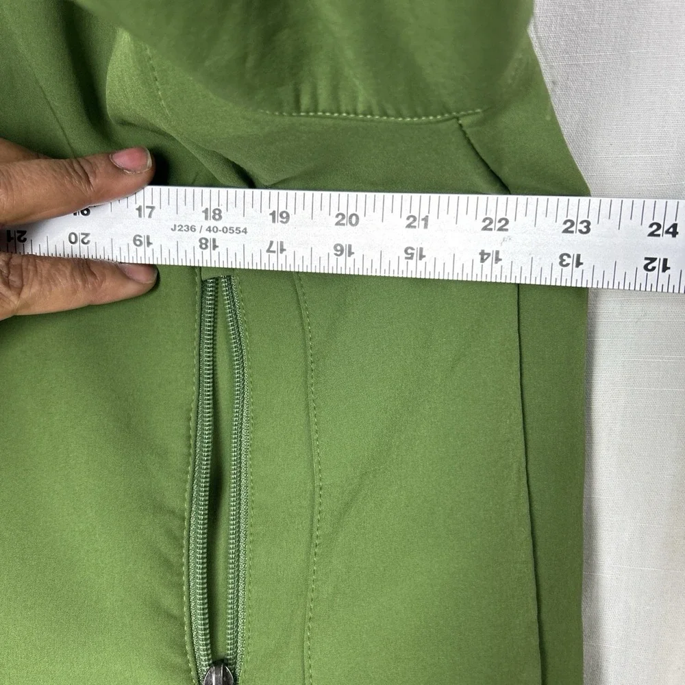 Denali Green Softshell Jacket Men's Medium Full Zip Performance Outdoor Coat
